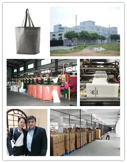 Stand up Loop Handle Non-Woven Bags for Textile (FLN-9044)