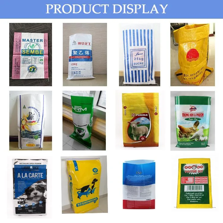 China Hot Sale Woven Bag Bag Plastic Material Plastic Sugar Rice PP Bag Woven Sacks