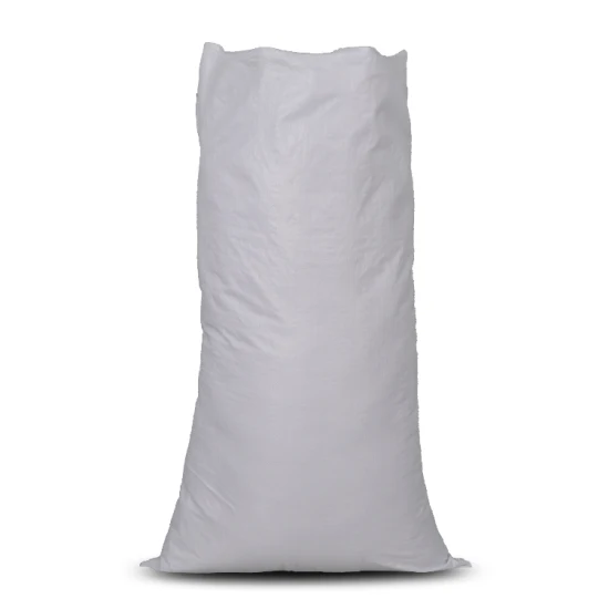 Sac de sac tissé en PP blanc laminé PP pour l'alimentation en farine de graines