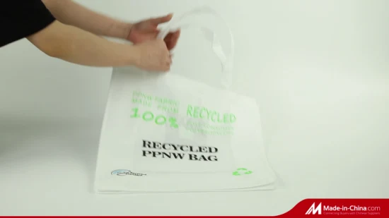 Wholsale Custom Hot Sale 100 % recyclé Sacs fourre-tout non tissés écologiques en PP